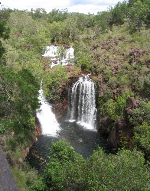 Florence Falls - come on down the swimming is fine