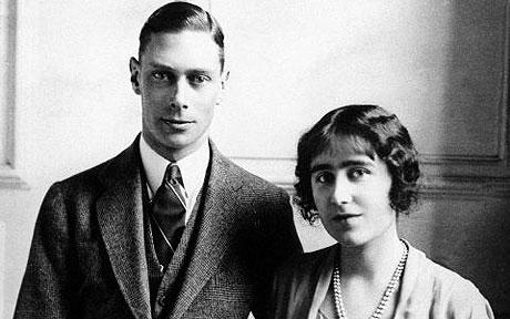 George VI and his wife Elizabeth