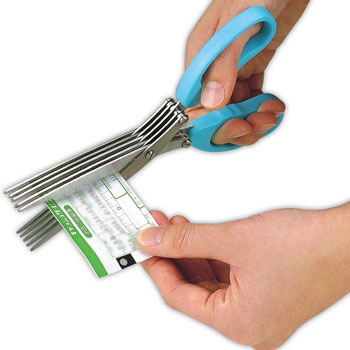 Shred your credit cards after closure