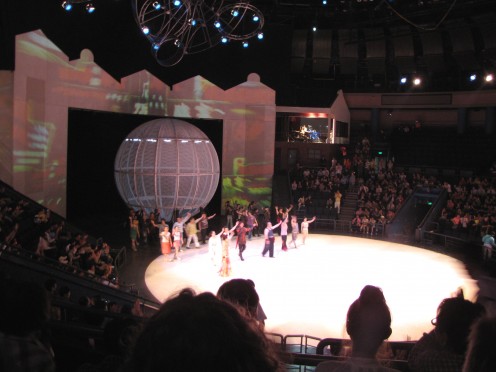 The Shanghai Acrobats show