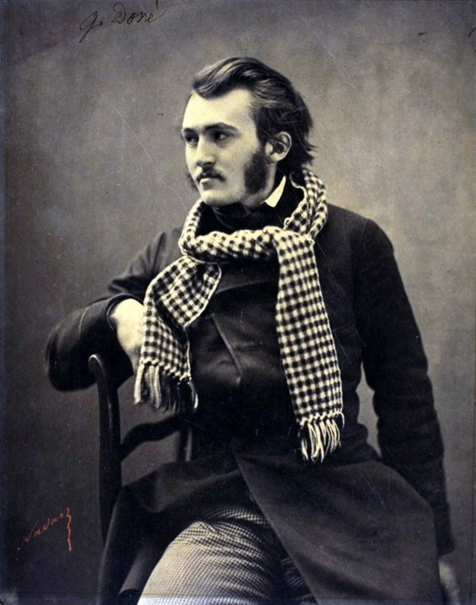 1857'DE FELIX NADAR LE GUSTAVE DORE FOTORAFLAR