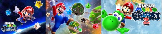 Wii Games to Play - Super Mario Galaxy 1 & 2