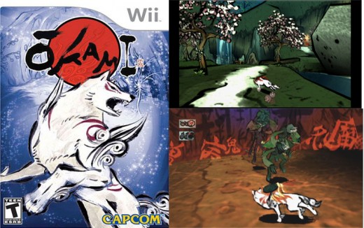 Wii Games to Play - Images from Okami