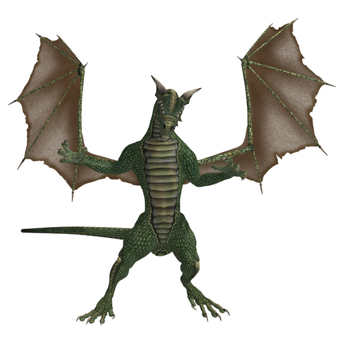 Basilisk, a mythical dragon-like creature. Image: KathyGold|Shutterstock.com 