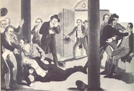 After Perceval was shot. Image Wikipedia