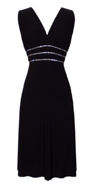 Black Cocktail Dress (Available in all sizes)