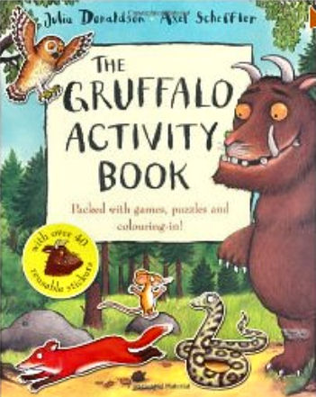 Gruffalo Activity Book Front Cover