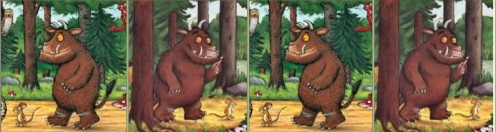 Front Covers of 'The Gruffalo Pop-Up Theatre / Theater' and 'The Gruffalo Song'