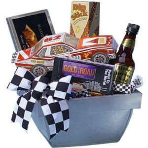 Be the Checkered Flag Winner of Your NASCAR Fans Valentine's Day with this Unique Gift Basket! Just click below to shop Now!