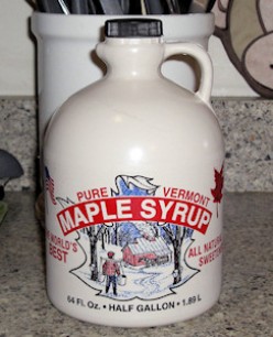 Vermont Maple Syrup Recipe, Maple Baked Apples
