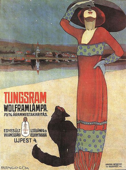 I thought this was a neat old light bulb advertisement. 