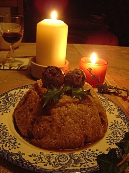 My winter version of summer pudding