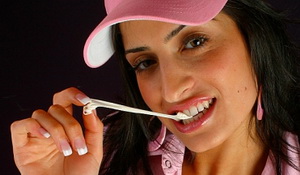 A little gum may save your teeth.