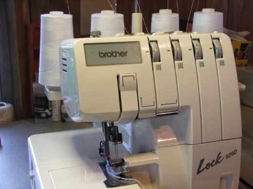 Sergers create an overlock stitch.