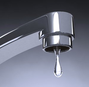 Save money on your utility bills by making sure your taps aren't dripping or leaking.