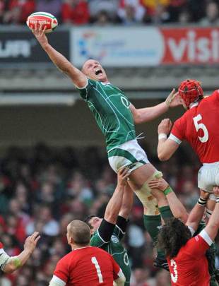 Paul O'Connell, one of the best exponents of the rugby lineout