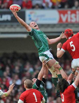 Paul O'Connell, one of the best exponents of the rugby lineout