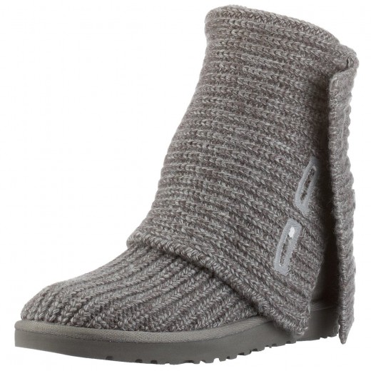 UGG Classic Cardy Boots shown in gray.