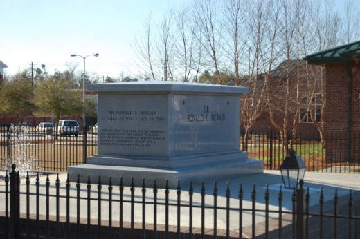 Tomb of Ronald McNair South Carolina 