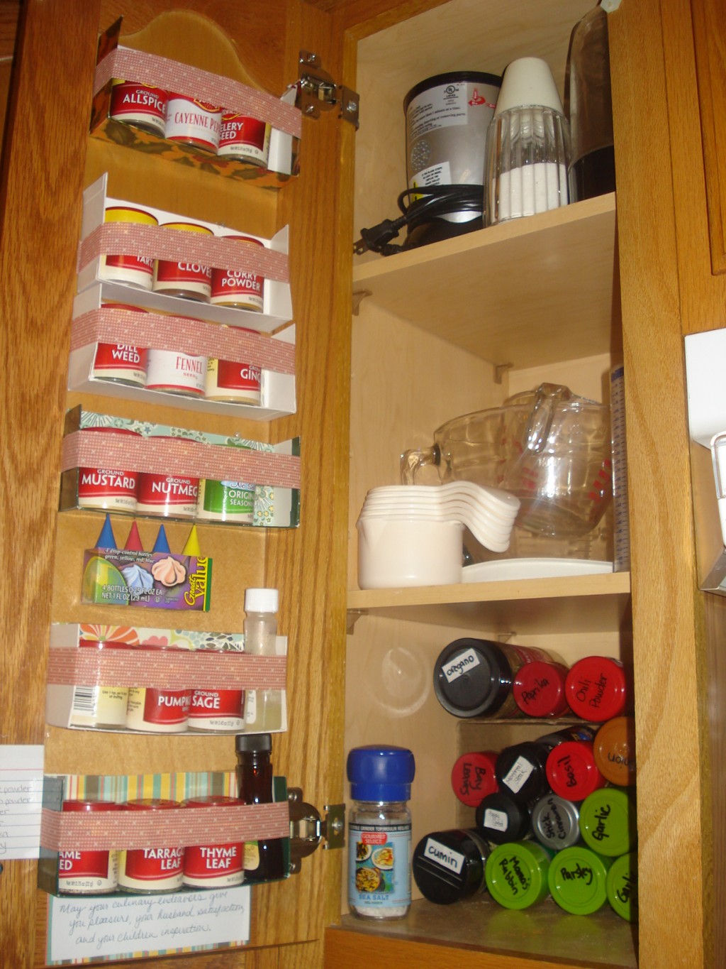 Organized Home Pantry and Cupboard Storage Solution
