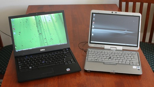 HP and Dell 