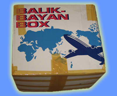 A Balikbayan box