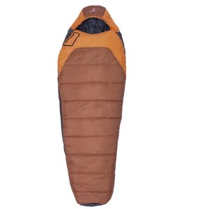 10-Swiss Gear Crevasse 0-Degree Mummy Sleeping Bag (Rust-Orange)