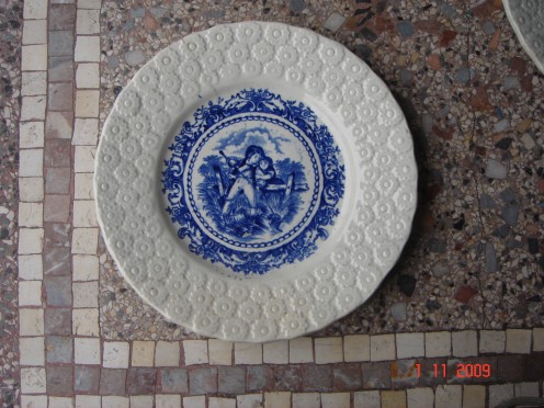 Example of local ceramic work