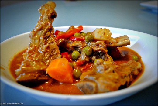 Beef Spare Ribs Caldereta