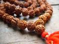 Mantra mala with meru bead