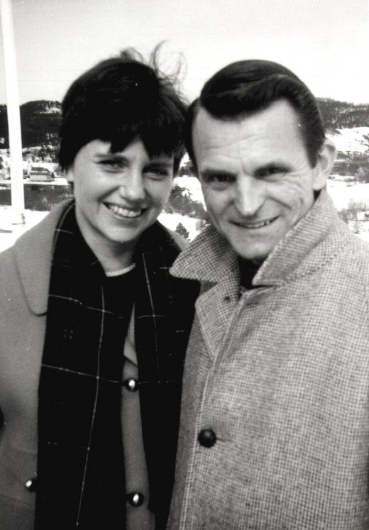 Mom and Dad from the heart of Dad's NASA career in the late '60's.
