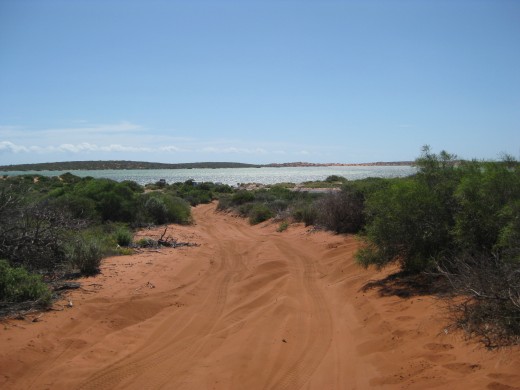 Lots of red sand !