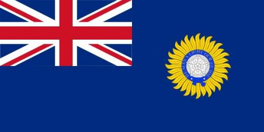 The Flag of British India - India the Jewel of the Empire