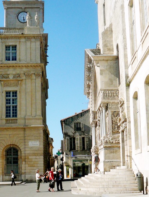 The streets of Arles