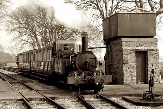 1900 or 2010? - the Isle of Man Railway is timeless -  David Lloyd-Jones 2010