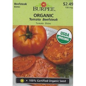 Burpee Organic Beefsteak Tomato Seeds - 100 mg