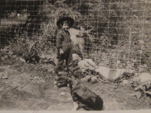 Marie was happy in Sheep Creek, playing outside all day in her boots and overalls.