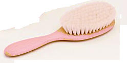 Mommy said she would spank Marie with the pink hairbrush.