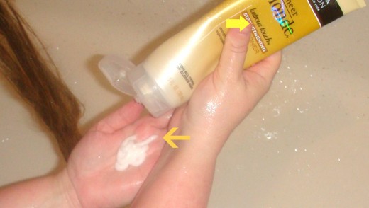 Yep, too much conditioner, will weight your hair down, and if not rinsed well, will cause it to be oily looking and as if you'd never washed it! This is especially for THE ENDS! 