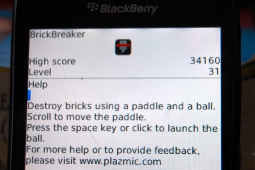 HOUSTON, WE HAVE A PROBLEM!!! My phone crashed today, thus erasing my high scoring Brick Breaker game. I didn't know whether to laugh or cry.