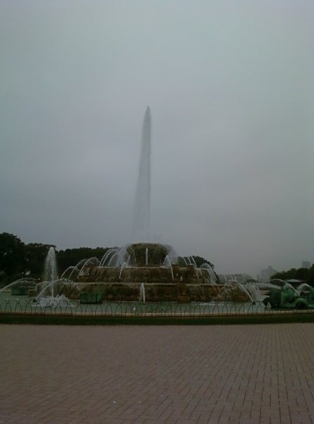 Buckingham Fountain, Grant Park, Downtown Chicago, Illinois