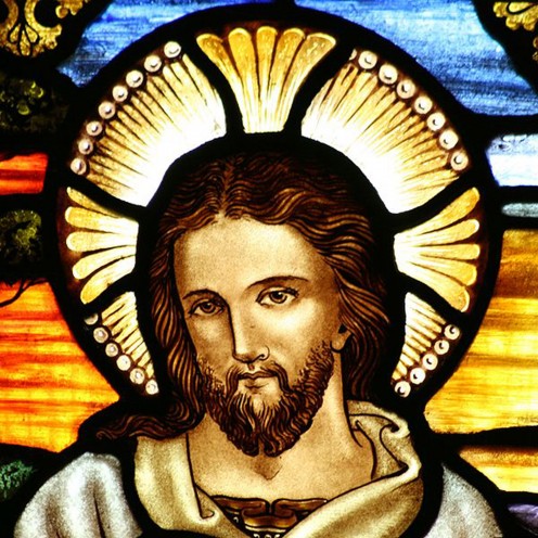 Christ Stained Glass - St. John's Church - Ashfield