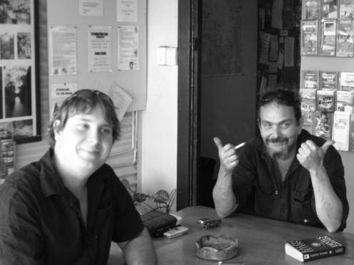The "Cairns Boys - Aaron and Mark - typical honest, hard working Aussie blokes.
