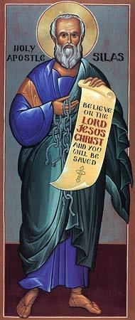 Orthodox Icon of the Apostle Silas