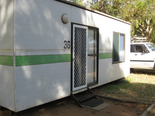 This was cheap for a night and a good spot for caravans / tents by the water in Kalbarri