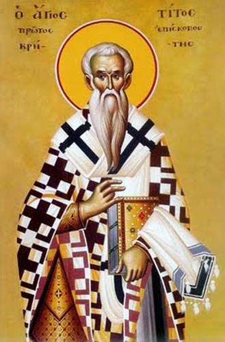 Orthodox Icon of Saint Titus