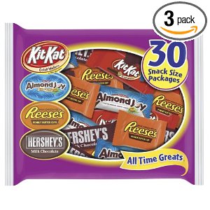 Hershey's All Time Greats Assortment, 16.3-Ounce Bags (Pack of 3)