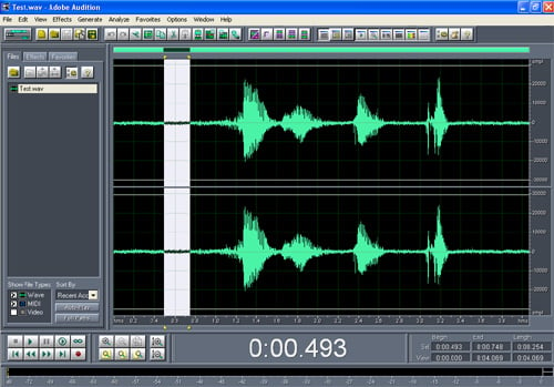 Noise Reduction in Adobe Audition