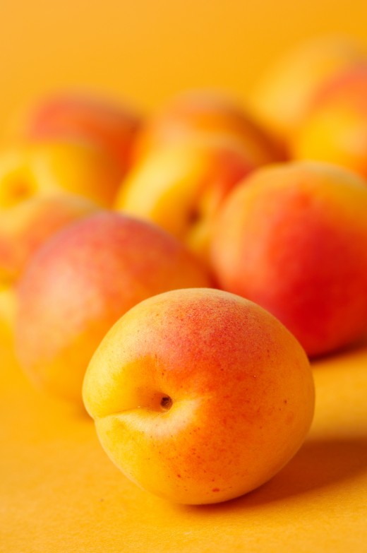 Mmmm...made with peaches!