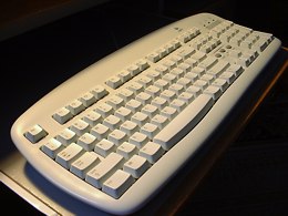 Computer keyboard. Photo by: timorous